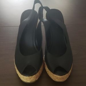 Banana Republic Peep Toe Wedges